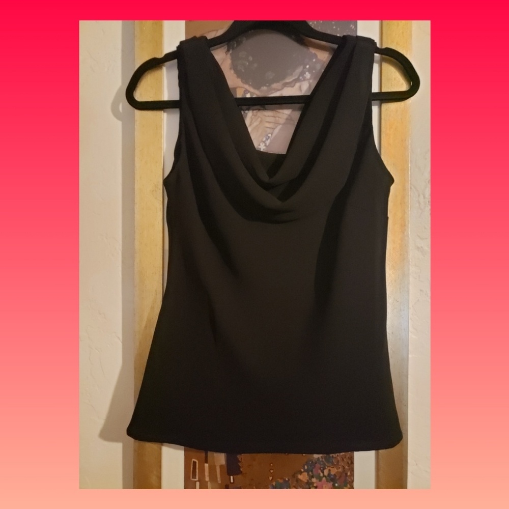 SL Fashions Black Dress Shirt